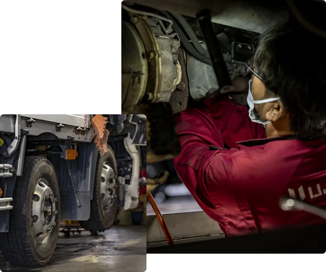 一般整備の作業風景